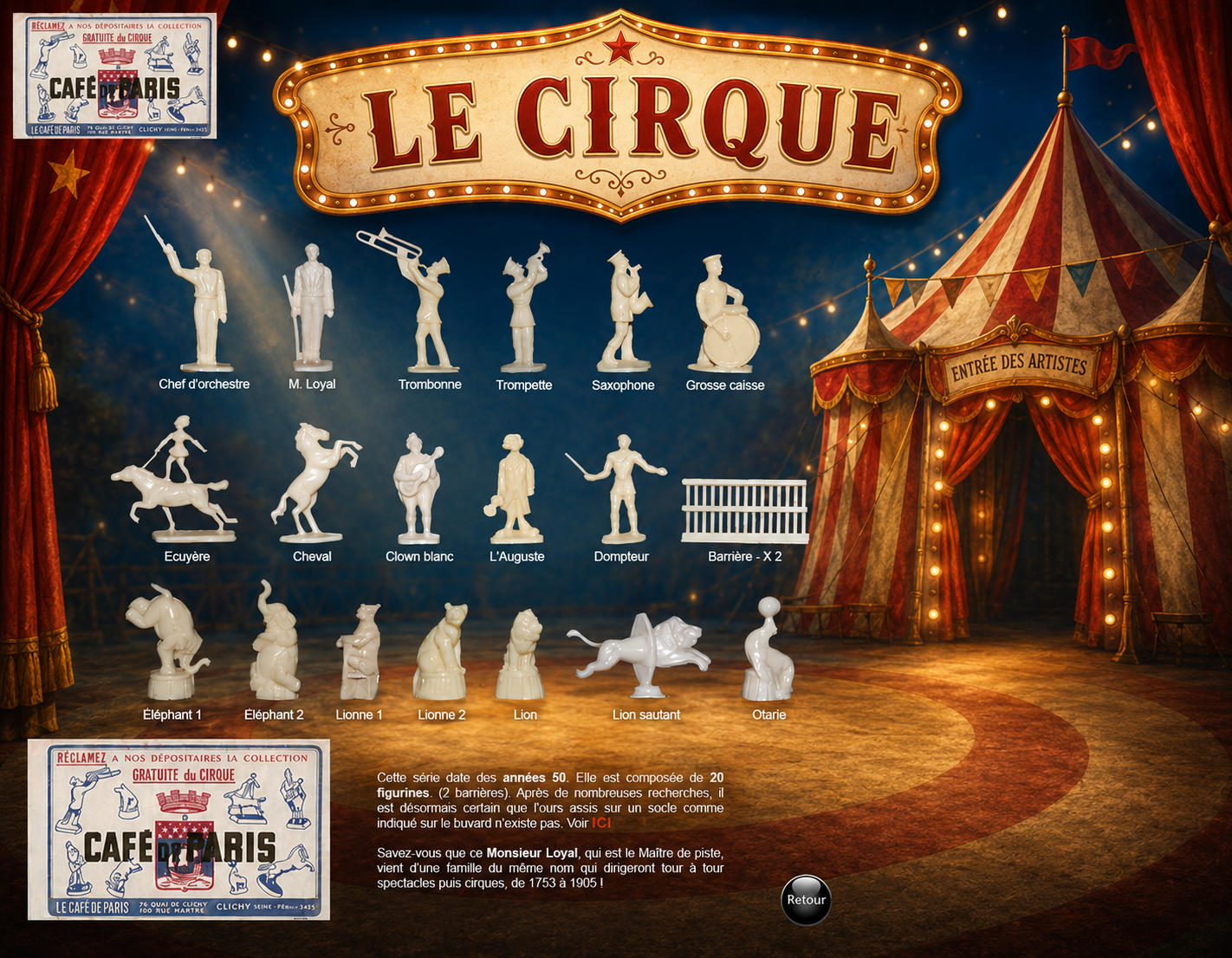 Collection Cirque Caf� de Paris